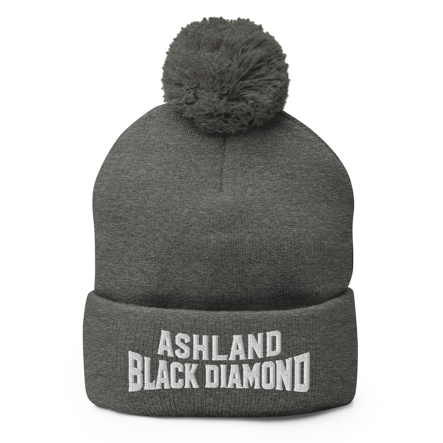 Pom-Pom Beanie | Ashland Black Diamonds | Vanguard Logo