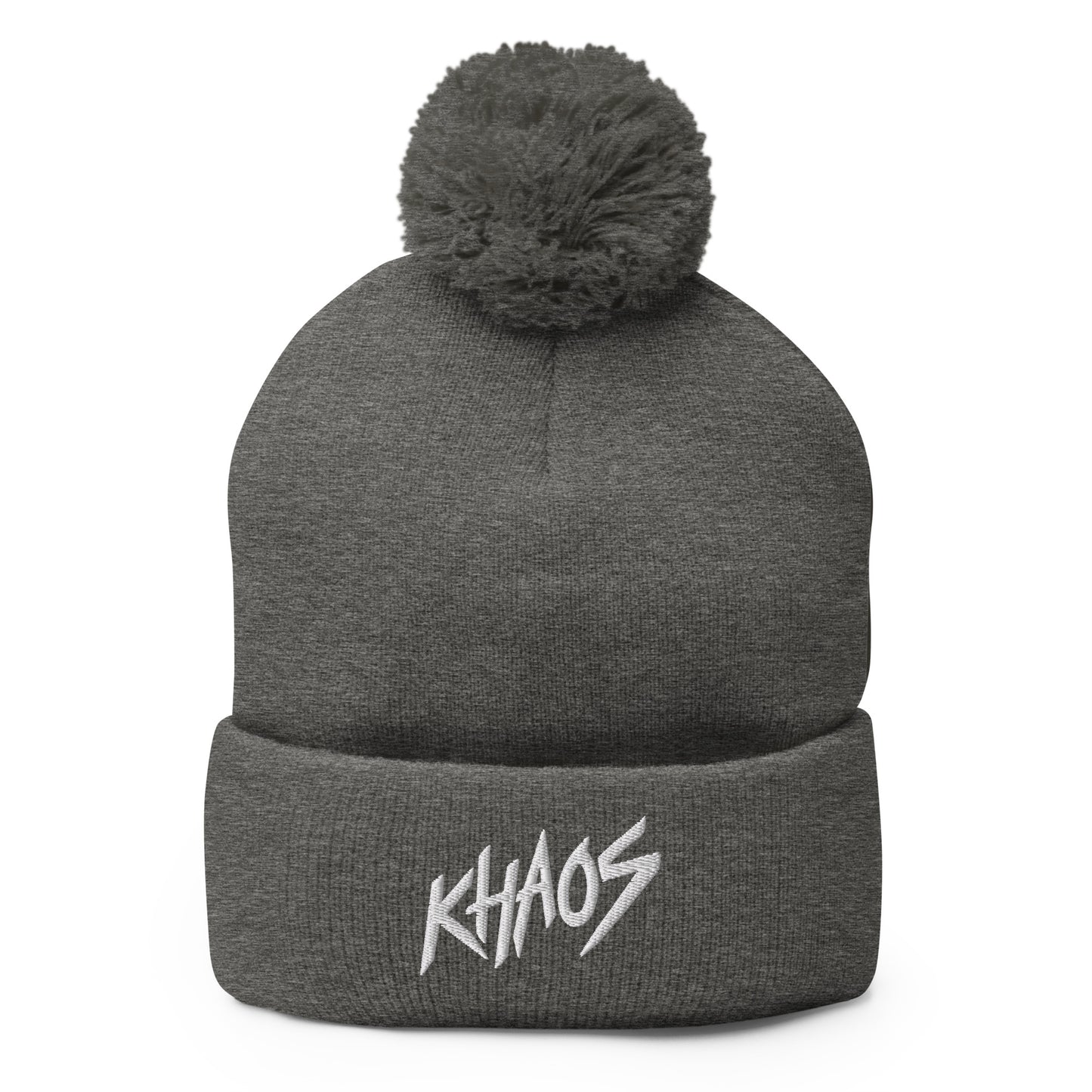 Pom-Pom Beanie | Khaos Softball | Athletics Logo