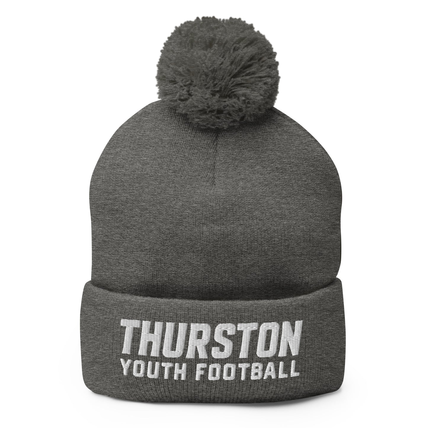 Pom-Pom Beanie | Thurston Youth Football | Crest Logo