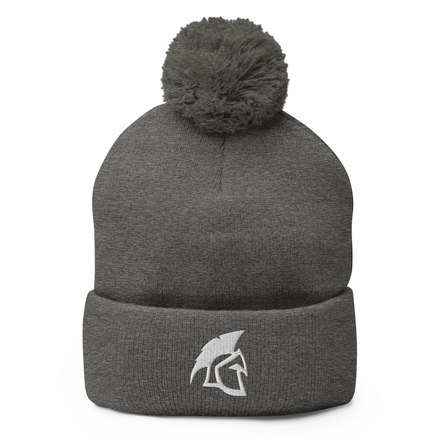 Pom-Pom Beanie | Sanford Spartans | Crest Logo