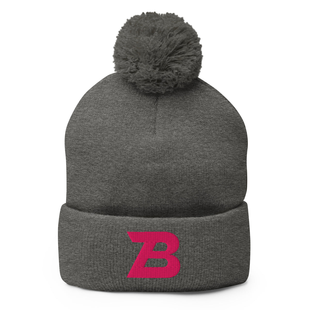 Pom-Pom Beanie | Buffalo Bomb Squad 12u Softball | Lettermark Logo