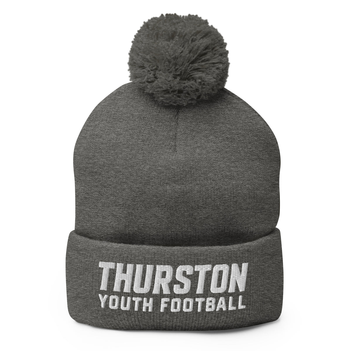 Pom-Pom Beanie | Thurston Youth Football | Crest Logo