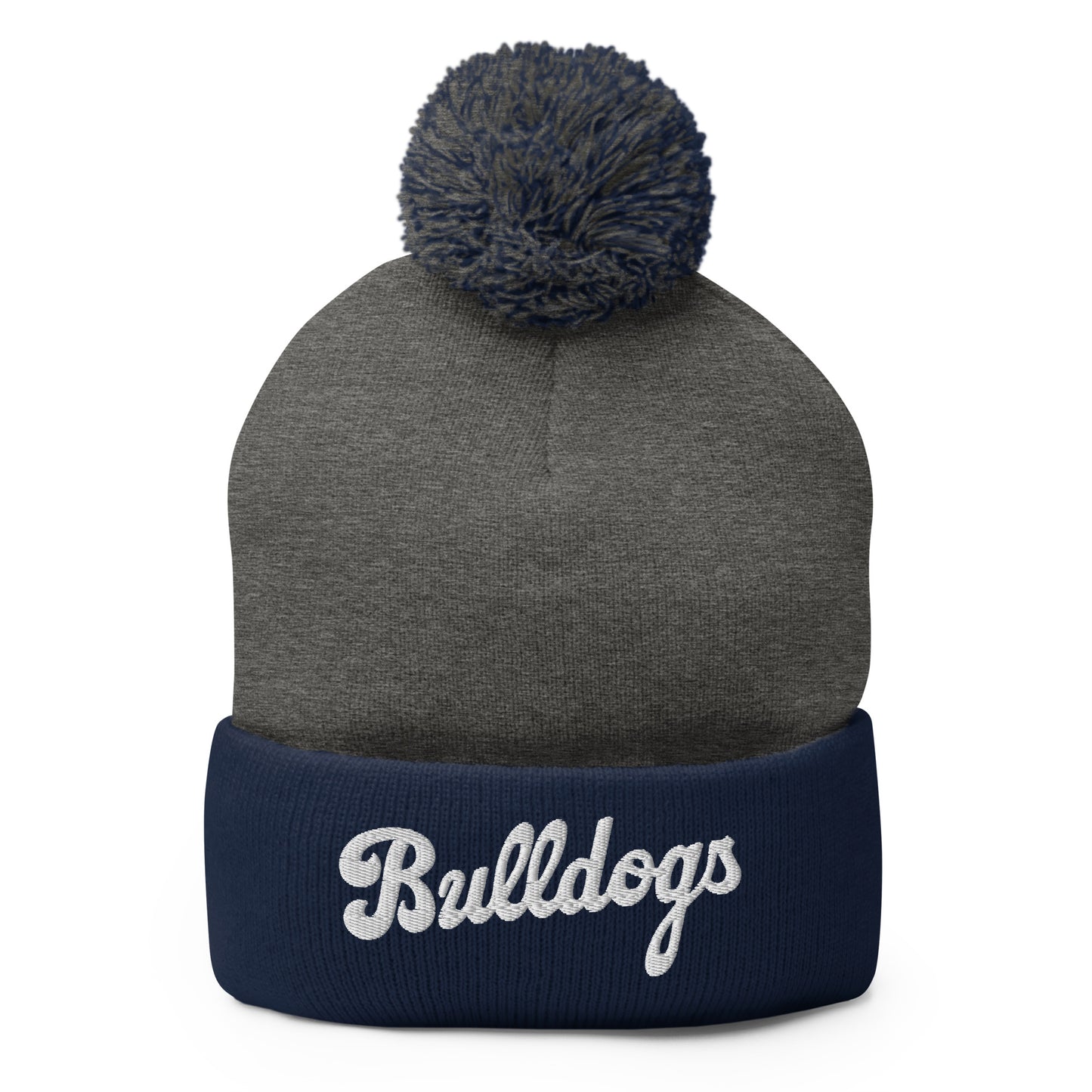 Pom-Pom Beanie | Hamilton Bulldogs | Badge Logo