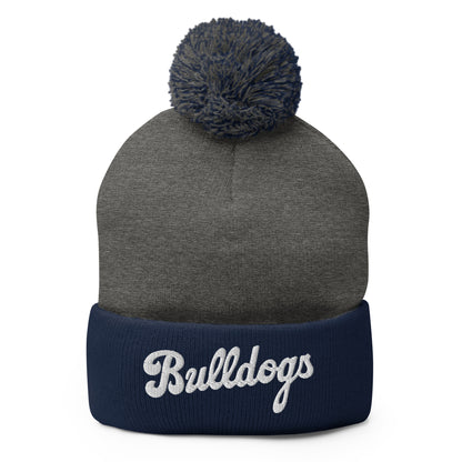 Pom-Pom Beanie | Hamilton Bulldogs | Badge Logo