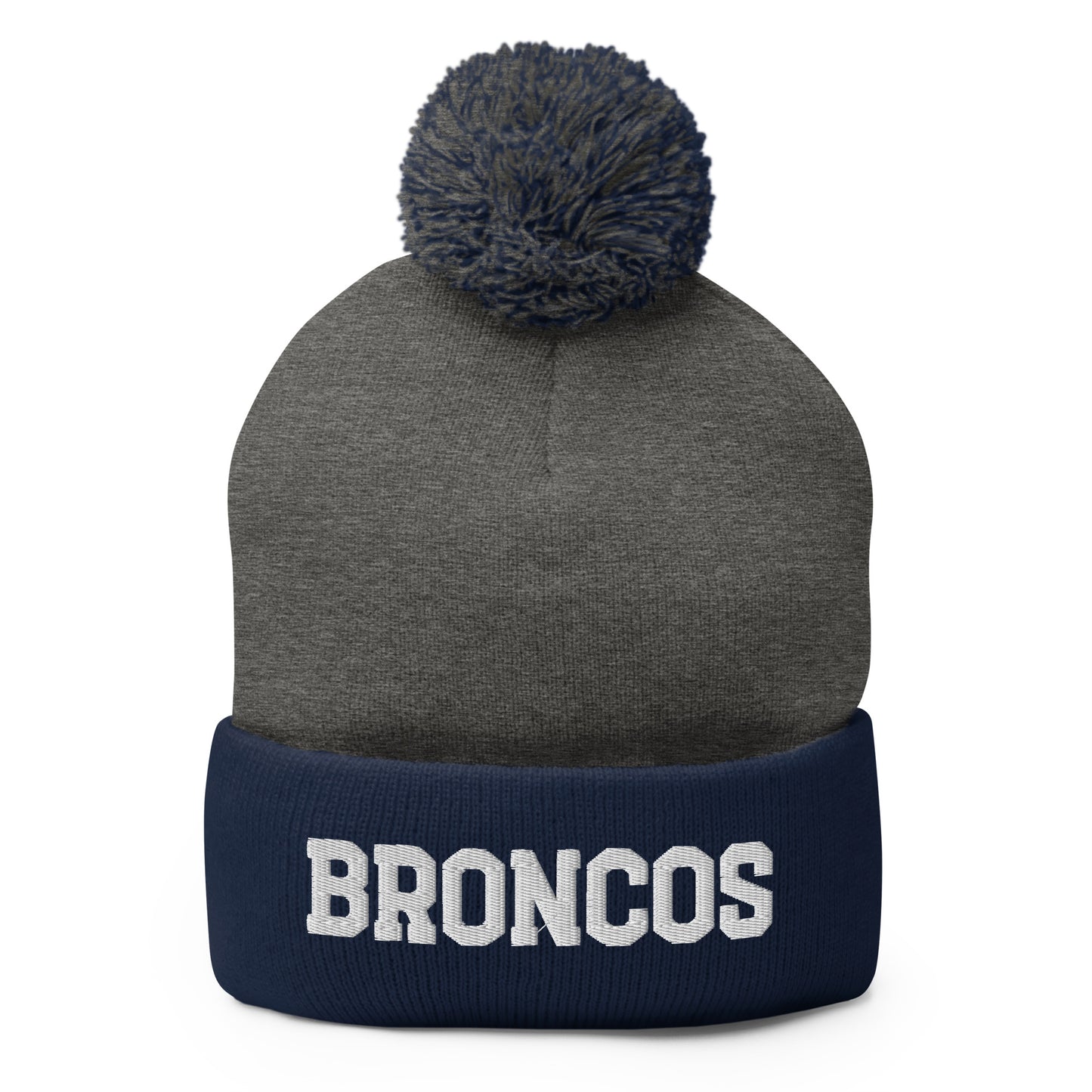 Pom-Pom Beanie | Rapid City Broncos - BHYFL | Athletics Logo