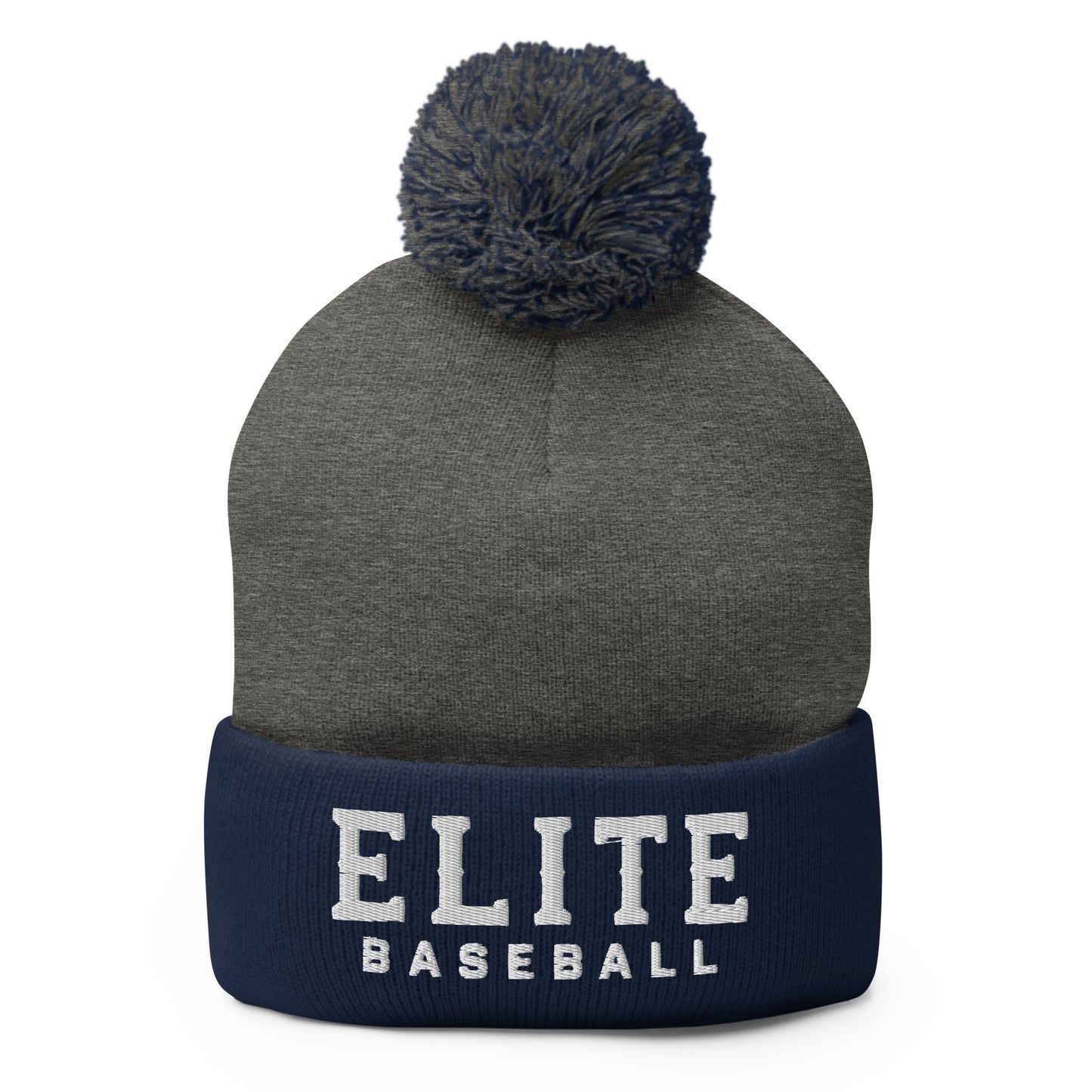 Pom-Pom Beanie | Elite Baseball | Vanguard Logo
