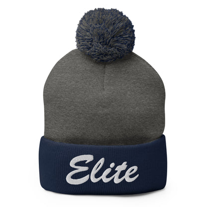 Pom-Pom Beanie | Elite Baseball | Athletics Logo