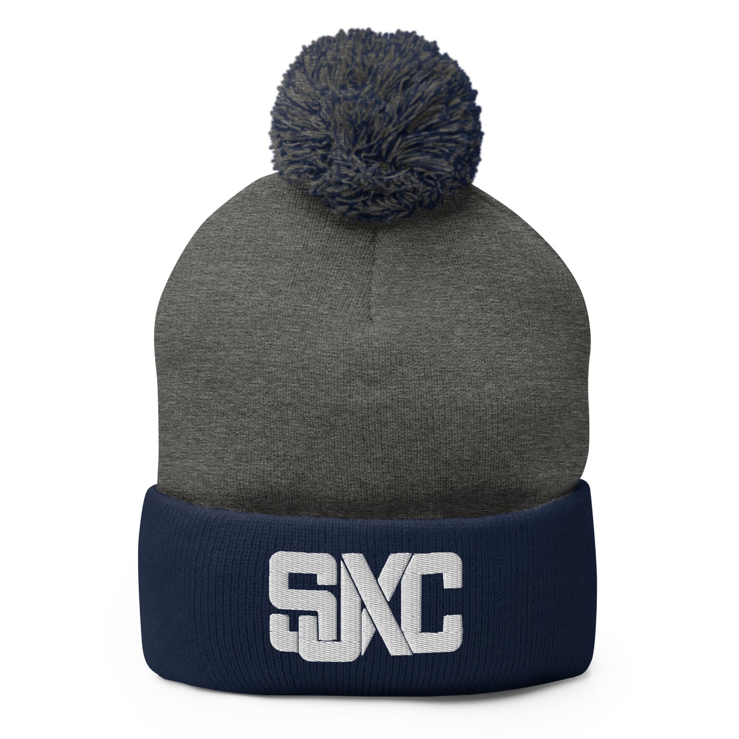 Pom-Pom Beanie | St. Joseph High School - Cross Country | Crest Logo