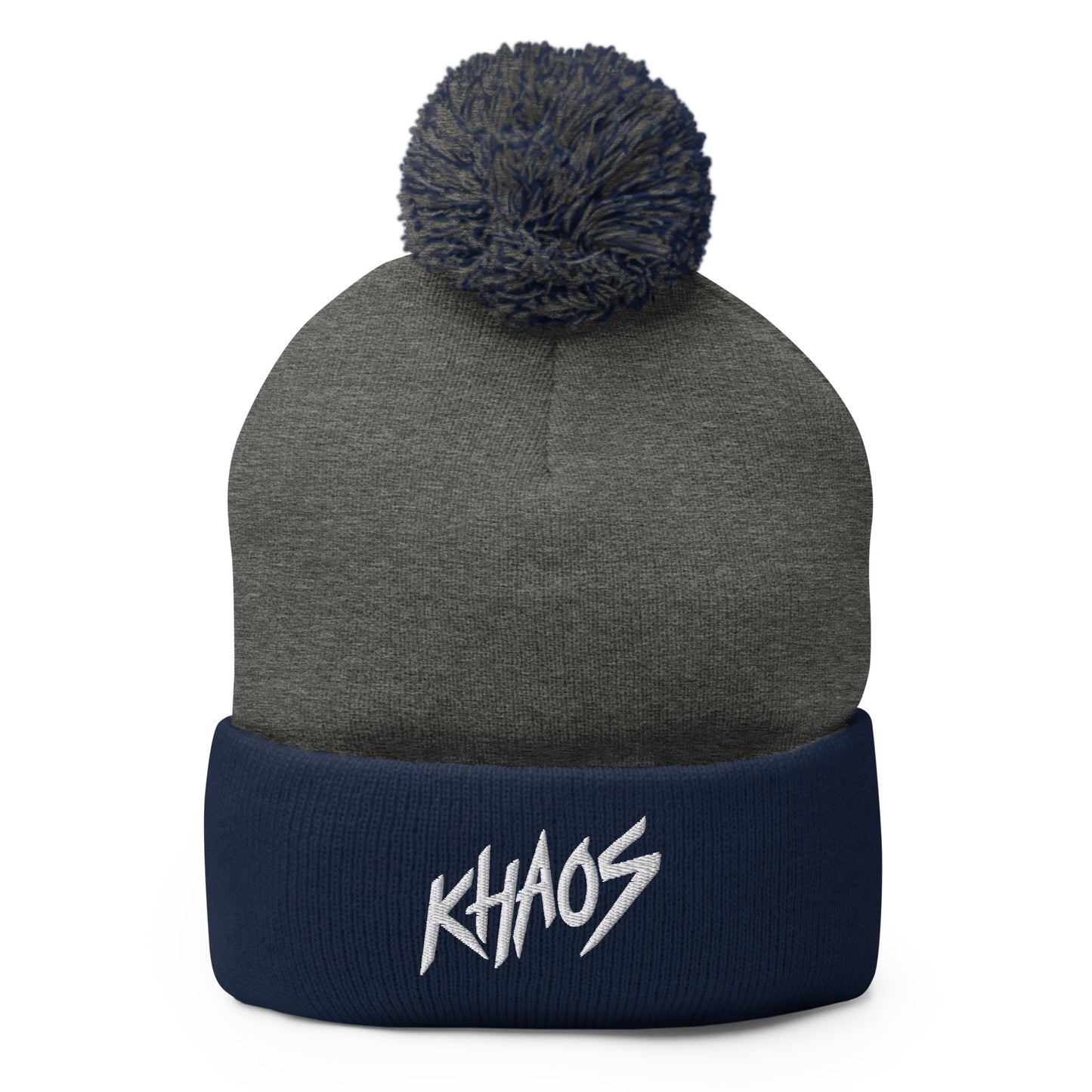 Pom-Pom Beanie | Khaos Softball | Athletics Logo