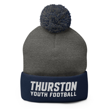 Pom-Pom Beanie | Thurston Youth Football | Crest Logo