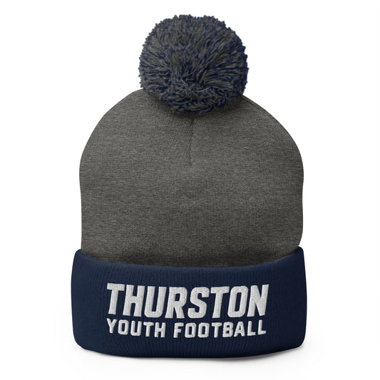 Pom-Pom Beanie | Thurston Youth Football | Crest Logo