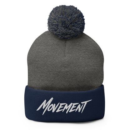 Pom-Pom Beanie | Movement Dance Studio | Script Logo