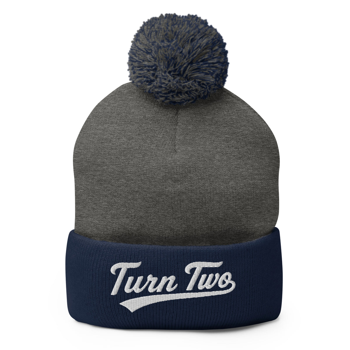 Pom-Pom Beanie | Texas Turn Two Baseball | Athletics Logo
