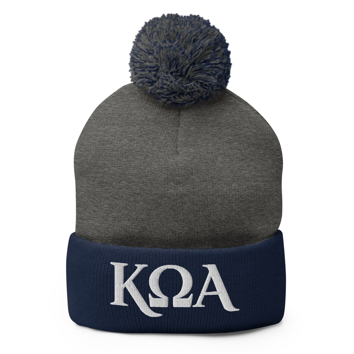 Pom-Pom Beanie | Kappa Omega Alpha | Crest Logo