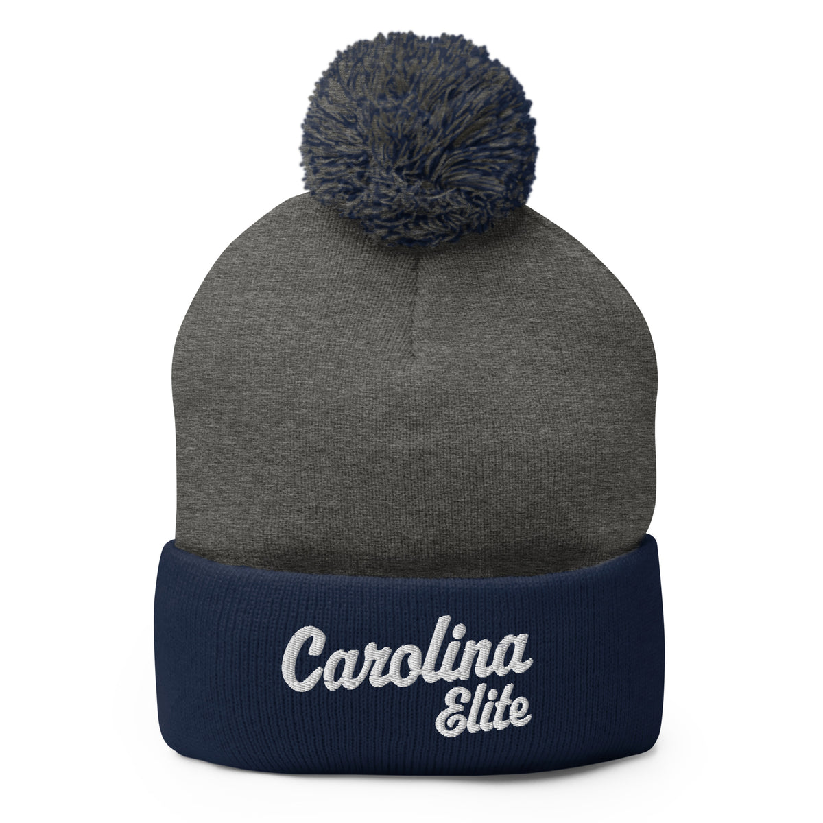 Pom-Pom Beanie | Carolina Elite-Shields | Modern Script Logo