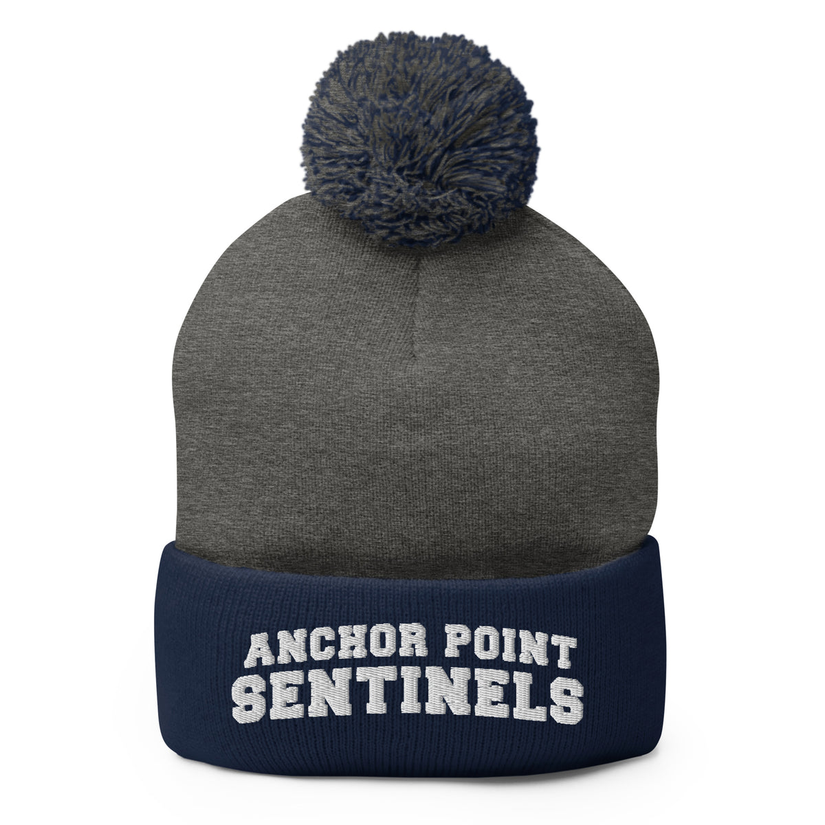 Pom-Pom Beanie | Anchor Point | Crest Logo