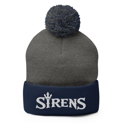 Pom-Pom Beanie | Naples Sirens | Emblem (Variant) Logo