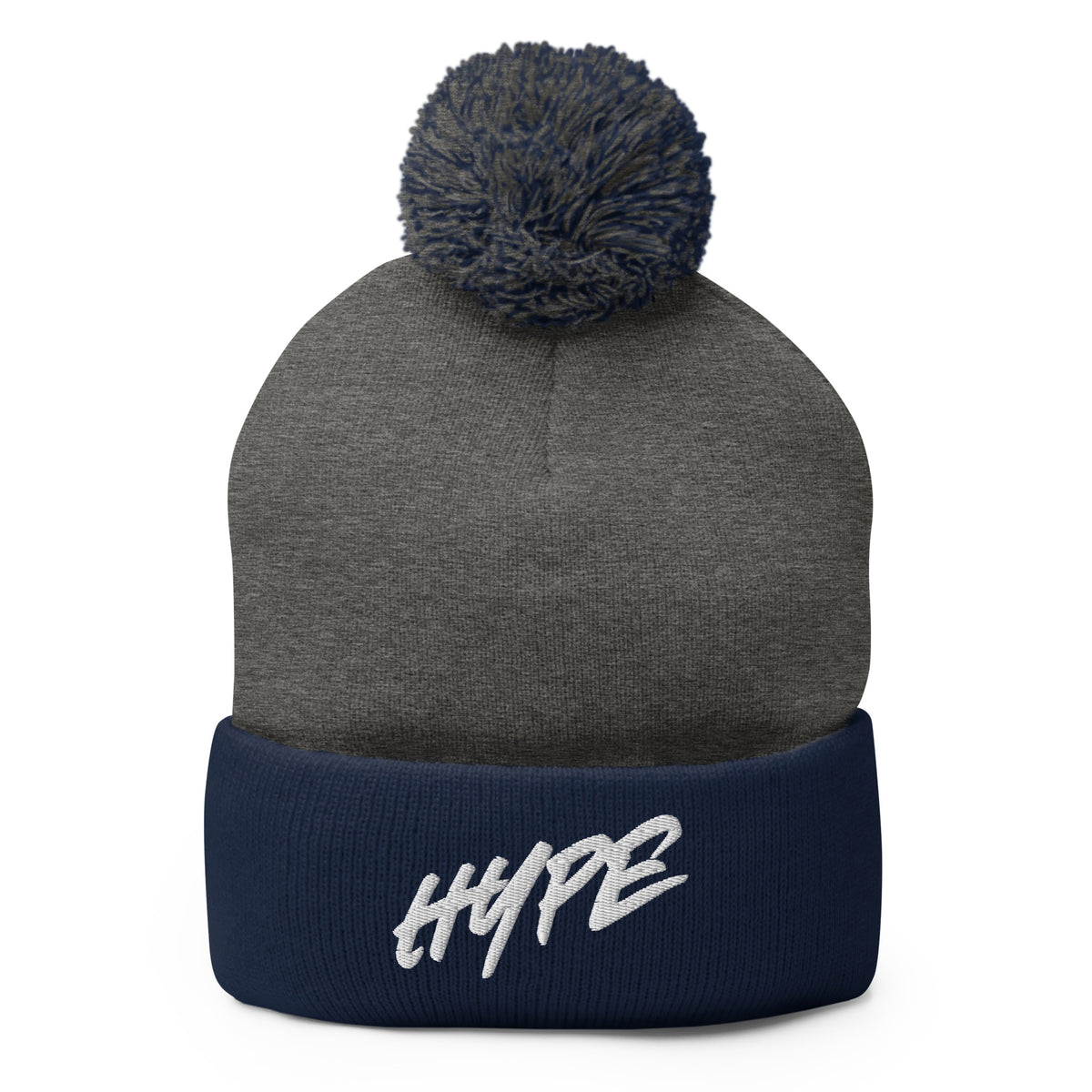 Pom-Pom Beanie | Hype Baseball Club | Crest Logo