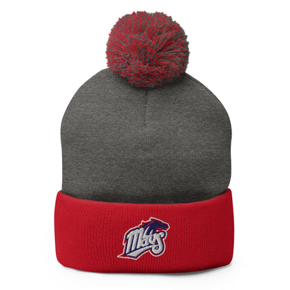 Pom-Pom Beanie | Upper Makefield Mavs - U8 Baseball