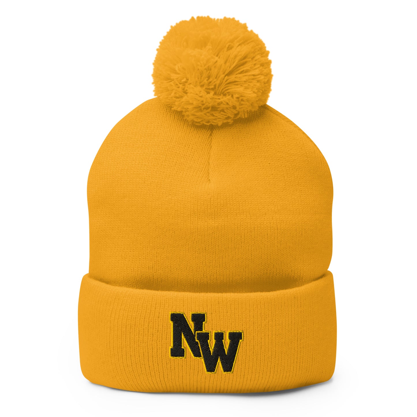 Pom-Pom Beanie | Northwest High School | Badge Logo