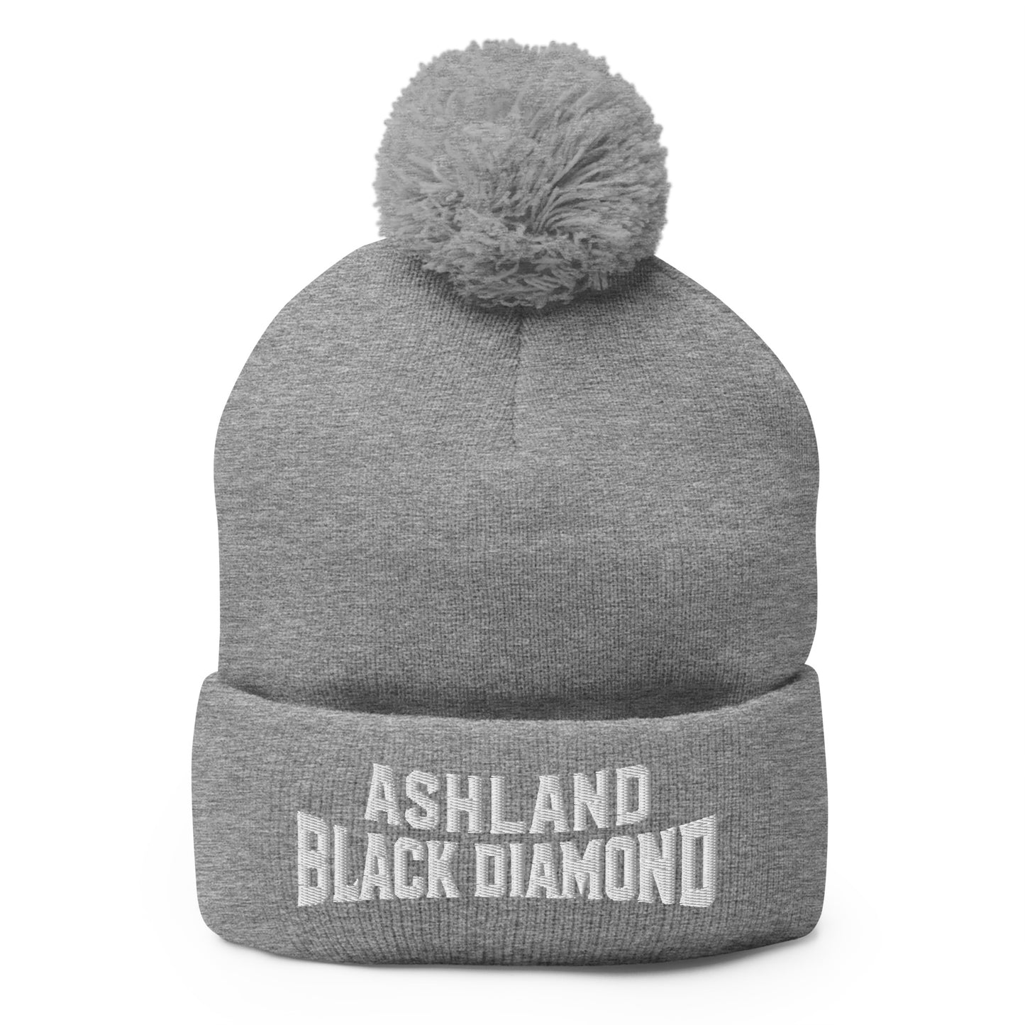 Pom-Pom Beanie | Ashland Black Diamonds | Vanguard Logo
