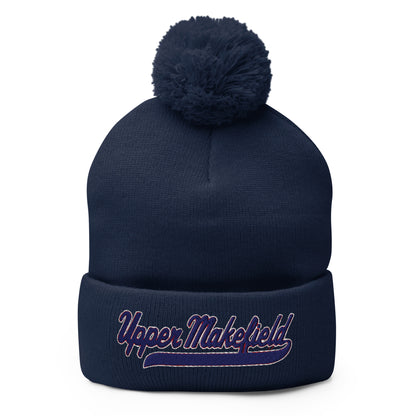 Pom-Pom Beanie | Upper Makefield Mavs - U12 Baseball