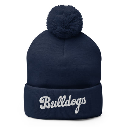 Pom-Pom Beanie | Hamilton Bulldogs | Badge Logo