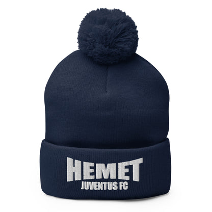 Pom-Pom Beanie | Hemet Juventus | Crest Logo