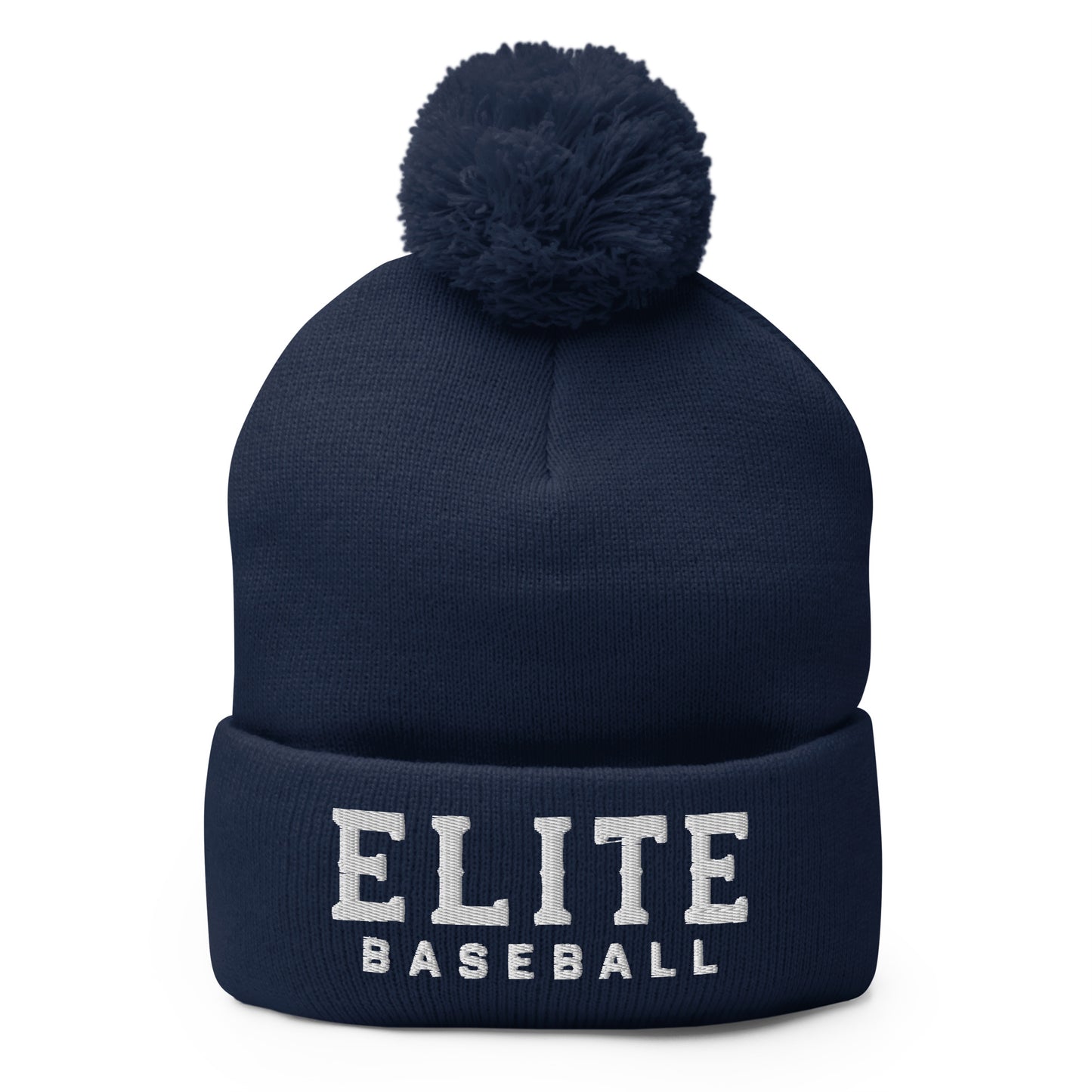 Pom-Pom Beanie | Elite Baseball | Vanguard Logo