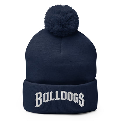 Pom-Pom Beanie | Maumelle Bulldogs 2035 | Shield Logo