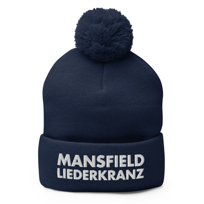Pom-Pom Beanie | Liederkranz Soccer Club | Script Logo