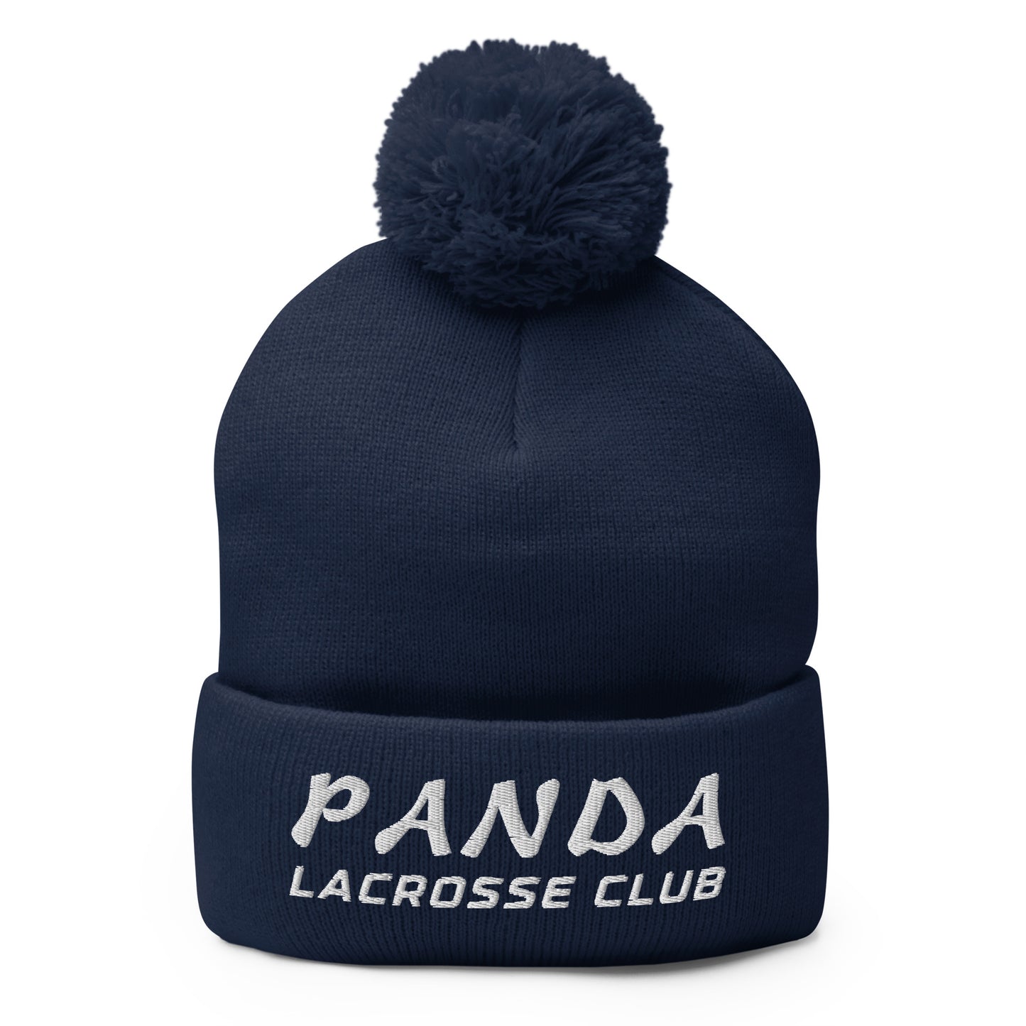 Pom-Pom Beanie | Panda Lacrosse Club | Crest Logo