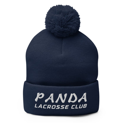 Pom-Pom Beanie | Panda Lacrosse Club | Crest Logo