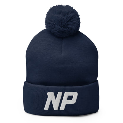 Pom-Pom Beanie | Nampa Pride | NP Athletics Logo