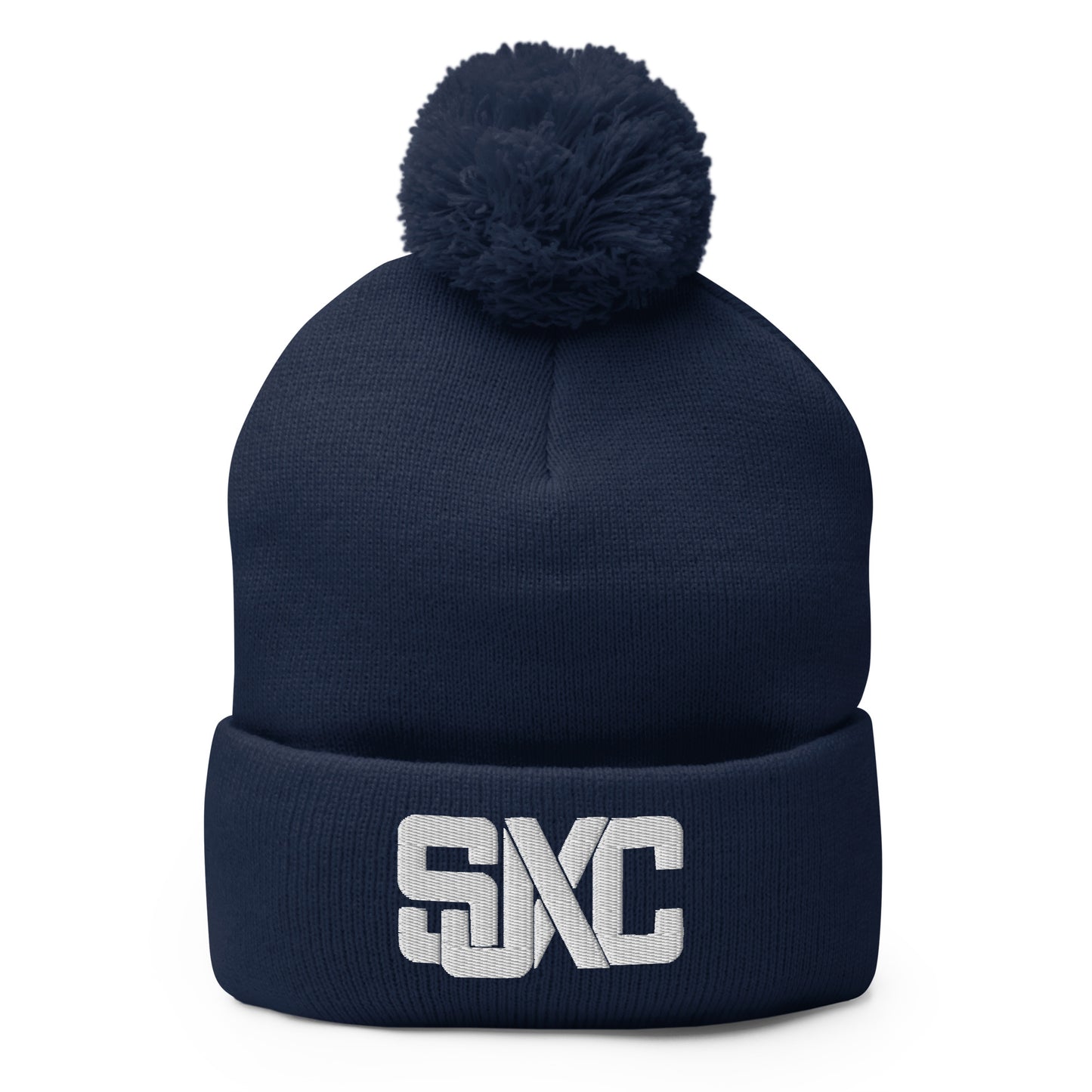 Pom-Pom Beanie | St. Joseph High School - Cross Country | Crest Logo