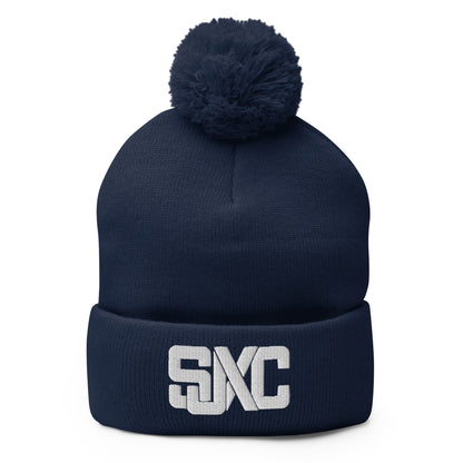 Pom-Pom Beanie | St. Joseph High School - Cross Country | Crest Logo