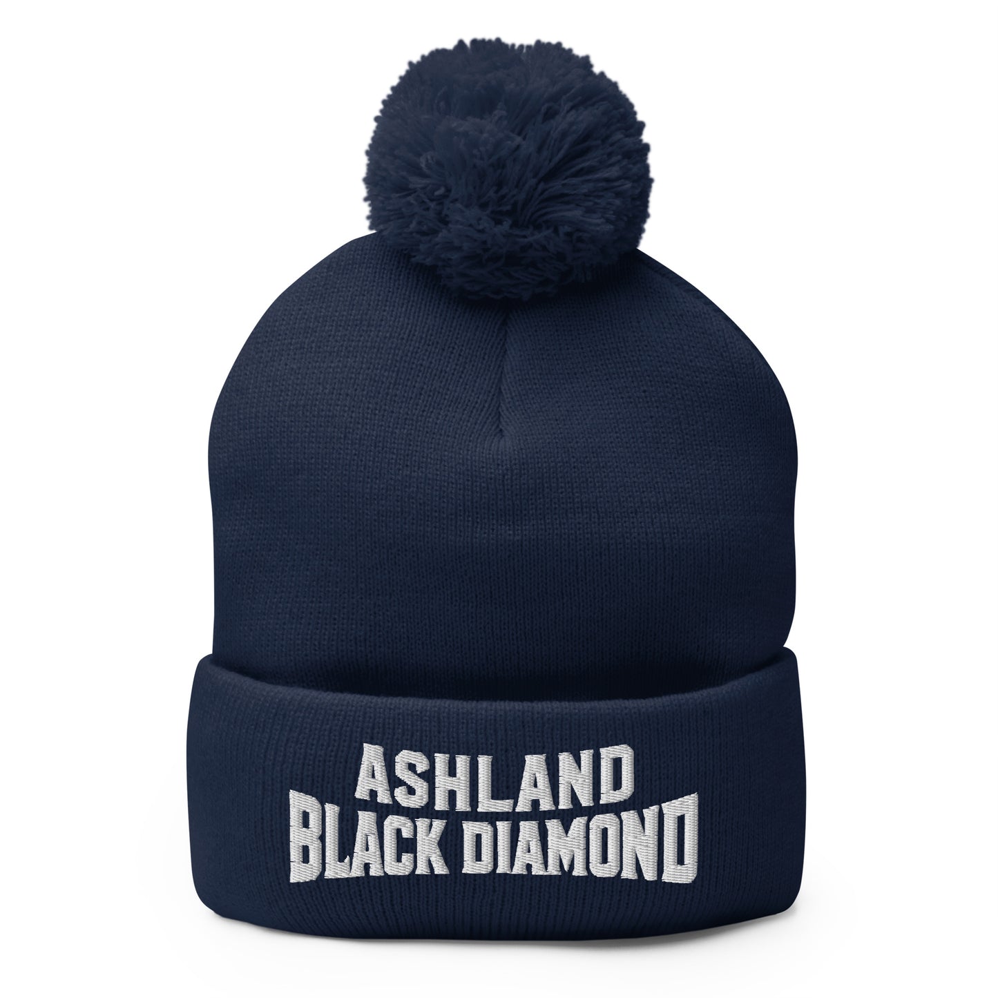 Pom-Pom Beanie | Ashland Black Diamonds | Vanguard Logo