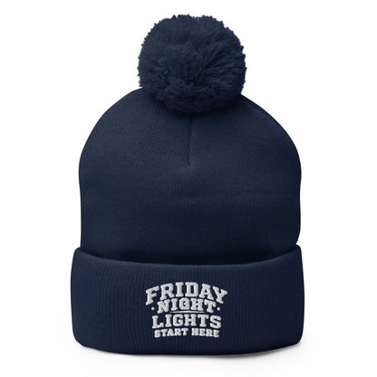 Pom-Pom Beanie | Thurston Youth Football | Vanguard Logo