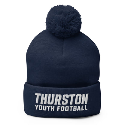 Pom-Pom Beanie | Thurston Youth Football | Crest Logo