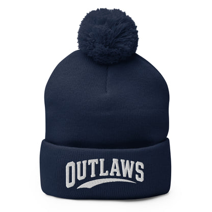 Pom-Pom Beanie | Louisiana Outlaws | Vanguard Logo