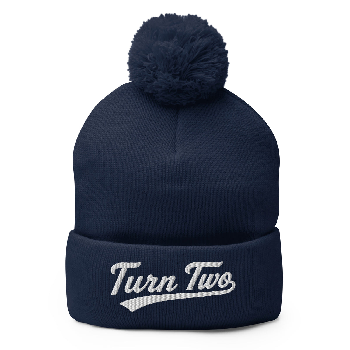 Pom-Pom Beanie | Texas Turn Two Baseball | Athletics Logo