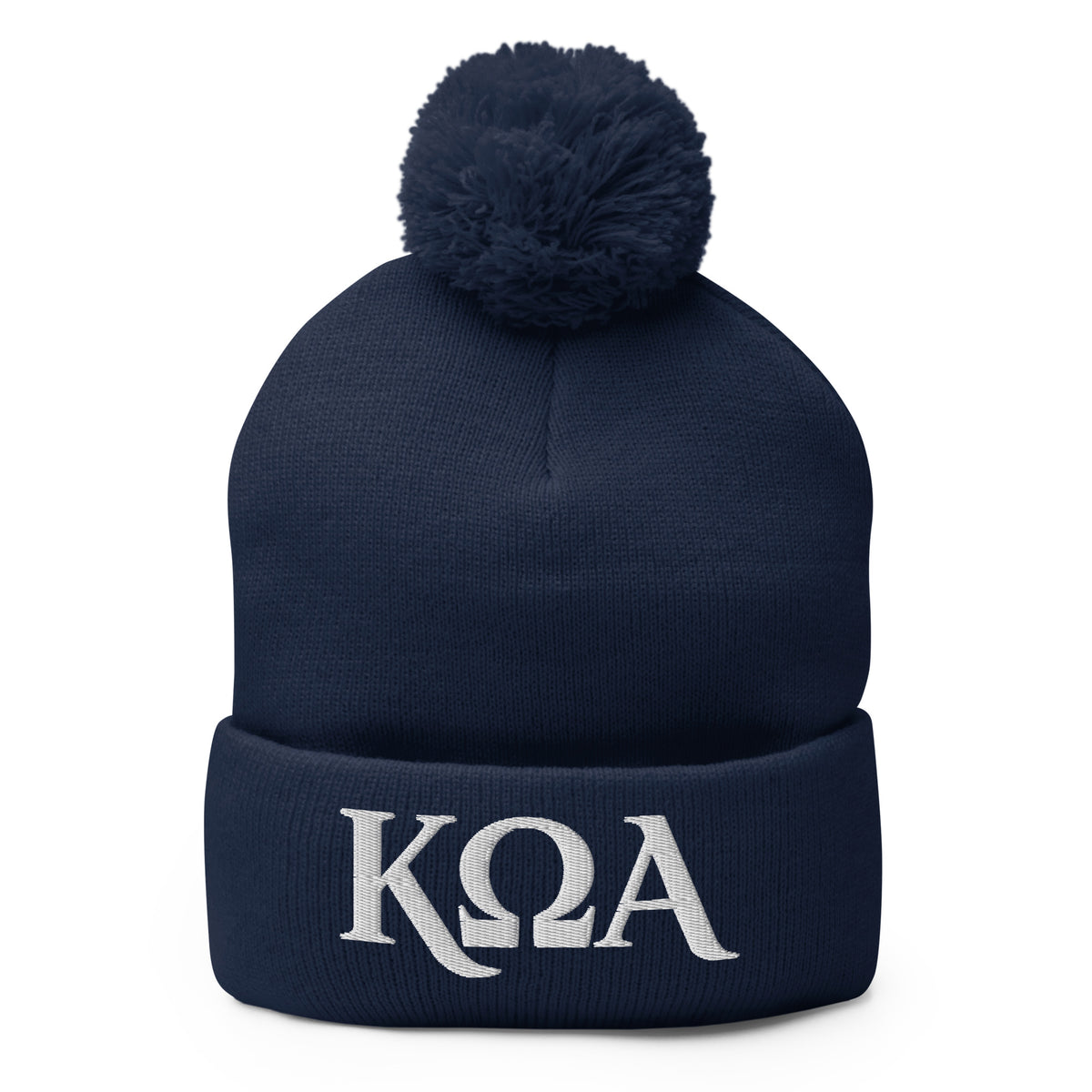 Pom-Pom Beanie | Kappa Omega Alpha | Crest Logo