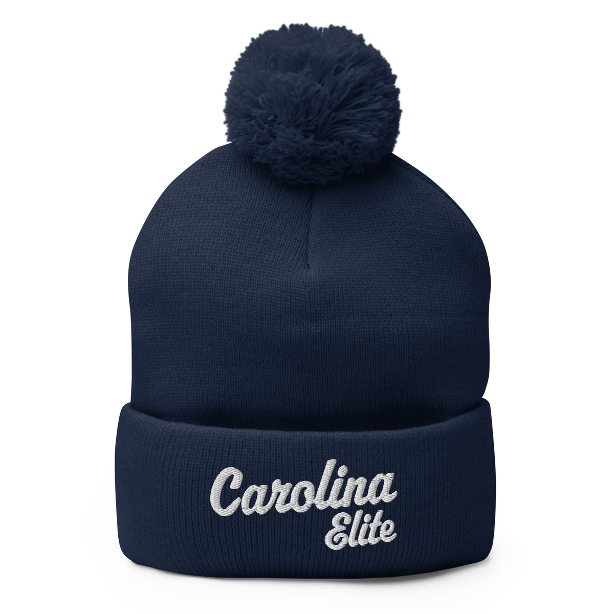 Pom-Pom Beanie | Carolina Elite-Shields | Modern Script Logo