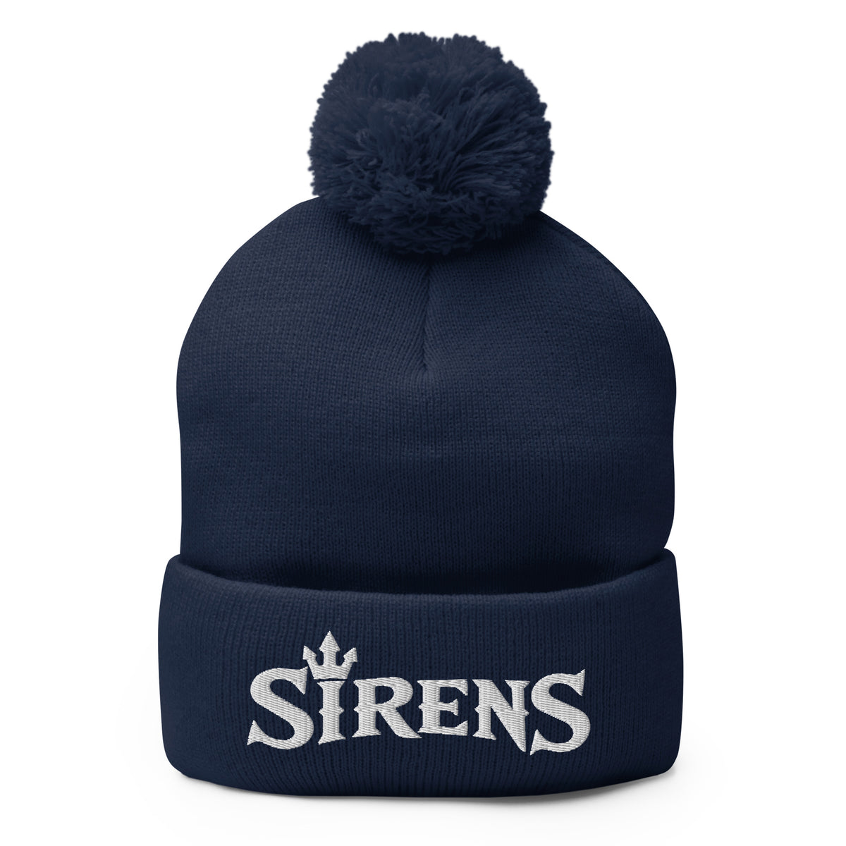 Pom-Pom Beanie | Naples Sirens | Emblem (Variant) Logo