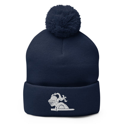 Pom-Pom Beanie | Kimball Cheer | Emblem Logo