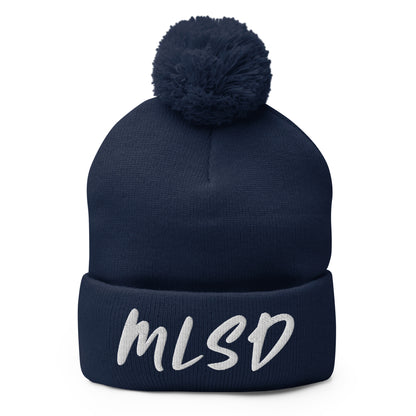 Pom-Pom Beanie | Miss Lorraine’s School of Dance | Lettermark Logo