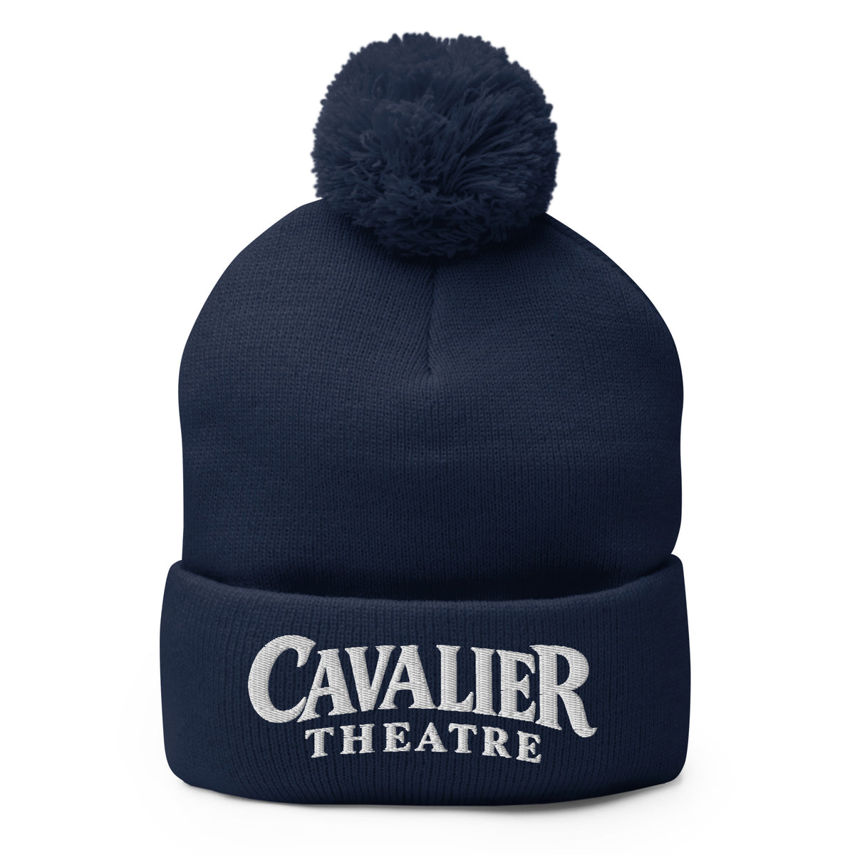 Pom-Pom Beanie | Cavalier Theatre Troupe | Emblem Logo