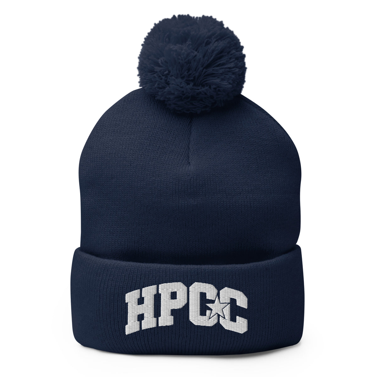 Pom-Pom Beanie | Hyde Park Cowboys | Emblem Logo