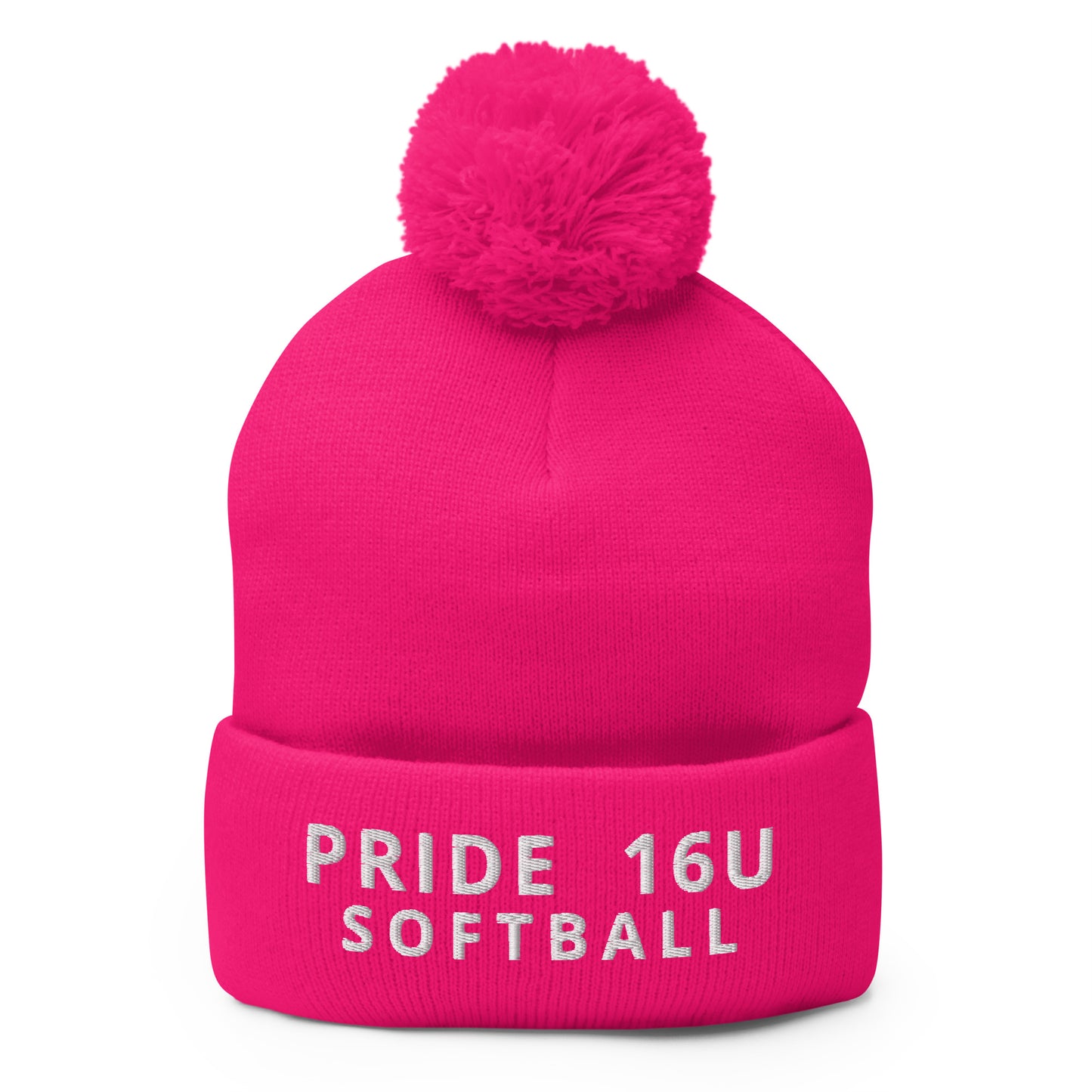 Pom-Pom Beanie | NNY Pride Softball | Emblem Logo