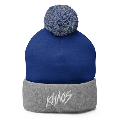 Pom-Pom Beanie | Khaos Softball | Athletics Logo